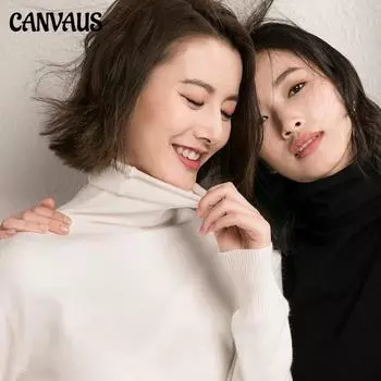 Осенне-зимний свитер, водолазка, облегающие базовые пуловеры, модные корейские вязаные топы, женский свитер, эластичные джемперы S жёлтый