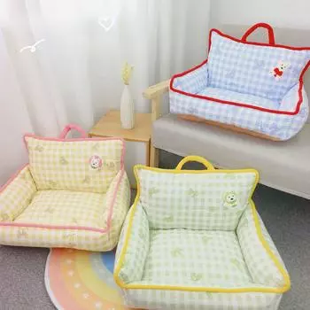 Осенне-зимний теплый диван для домашних животных, собачья будка, будка для кошек West Highland, будка для маленьких собак и кошек, утолщенная кровать для домашних животных на все времена года 40*50