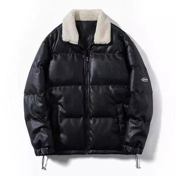 Осенне-зимний тренд, теплая утолщенная ветрозащитная куртка с хлопковой подкладкой, повседневная куртка, мужская одежда M