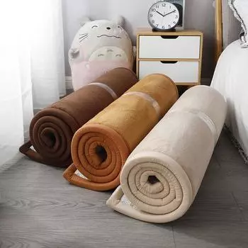 Осенне-зимний утолщенный детский анти-падающий коврик для гостиной татами для ползания, огненной кровати, зимний ковер 40*120cm бежевый