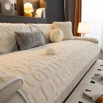 Осенне-зимний утолщенный хлопковый бархат Шу, диванная подушка, плюшевая подушка, 2/3/4-местный диван, чехол, полотенце A 70x70cm 1pc