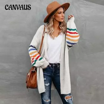 Осенне-зимний женский кардиган, свободный, большого размера, вязаный свитер, пальто, свитер S белый