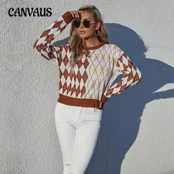 Осенне-зимний женский свитер, модный повседневный свитер с длинным рукавом, нижнее белье, свободный круглый вырез S