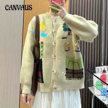 Осенне-зимний женский свитер, вязаный крючком, свободный вязаный кардиган Mori, топы One Size темно-серого