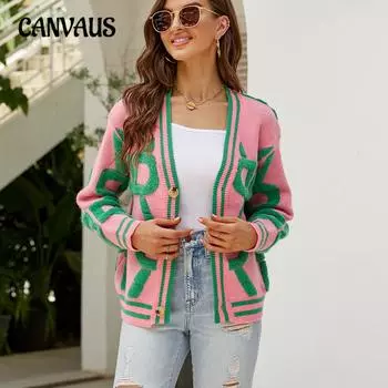 Осенне-зимний женский вязаный кардиган, свитер с v-образным вырезом на пуговицах, уютный повседневный вязаный кардиган S белый