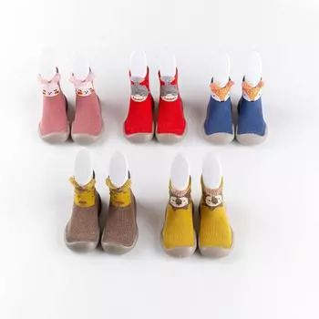 Осенне-зимняя детская легкая обувь для малышей на резиновой подошве, детская классная домашняя и уличная обувь