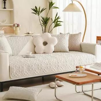 Осенне-зимняя диванная подушка, утолщенная теплая наволочка, современная простая зимняя плюшевая диванная подушка, диванное полотенце, наволочка 70*70cm