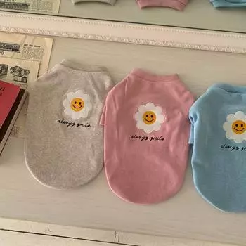 Осенне-зимняя футболка с высоким воротом, футболка для собак, плюшевый медведь, толстовка с капюшоном для маленьких собак, одежда для домашних животных с цветком, одежда для собак, одежда для маленьких собак, щенков XS