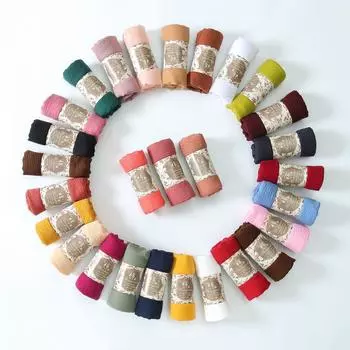 Осенне-зимняя хлопковая и льняная пряжа женская мода однотонный шарф пляжное полотенце платок шаль 99-134 цвета 180*90cm