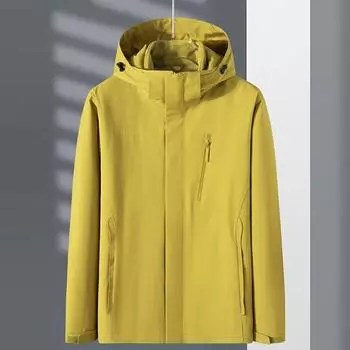Осенне-зимняя куртка мужская ветрозащитная и водонепроницаемая дышащая спортивная одежда для женщин для альпинизма и путешествий куртка три в одном S
