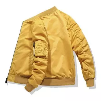 Осенне-зимняя куртка Tough Guy, хлопковая куртка пилота Air Force Ma1, мужская летная куртка S