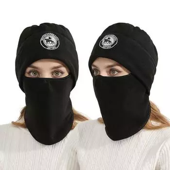 Осенне-зимняя многофункциональная ветрозащитная Балаклава теплая маска для лица капюшон головной убор для езды на мотоцикле велоспорте темно-синий