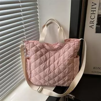 Осенне-зимняя модная сумка через плечо для поездок на работу, повседневная сумка-мессенджер, большая вместимость, простая женская сумка-тоут хаки