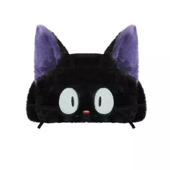 Осенне-зимняя мультяшная мужская и женская симпатичная защитная плюшевая теплая шапка OneSize чёрный