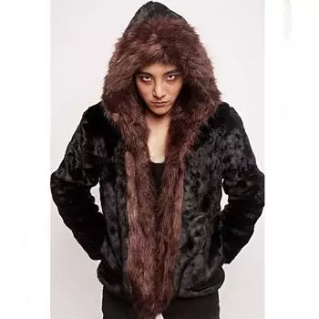 Осенне-зимняя мужская куртка из искусственного меха норки, приталенная норковая шуба с капюшоном, мужская цельная норковая шуба, новое специальное предложение S чёрный