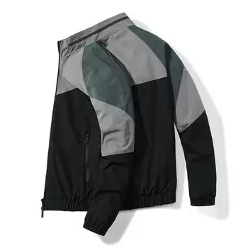 Осенне-зимняя мужская куртка, куртка, топ, повседневный свитер, куртка M