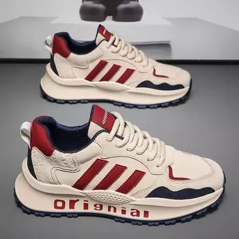 Осенне-зимняя мужская обувь, дышащая спортивная повседневная обувь для папы, мужская универсальная трендовая модная обувь, легкая обувь Forrest Gump для мужчин 39