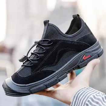 Осенне-зимняя мужская обувь из кашемира, теплая спортивная повседневная обувь, мужская мужская обувь из сетчатой ткани на шнуровке 39