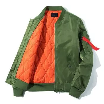 Осенне-зимняя мужская одежда больших размеров, спортивная повседневная куртка с воротником-стойкой, одежда с хлопковой подкладкой, куртка, бейсбольная рубашка, модная одежда S