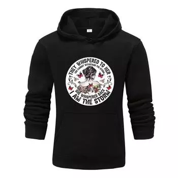 Осенне-зимняя новая индивидуальная одежда с принтом для мужчин и женщин, толстовка с капюшоном для любителей, пуловер для бега, спортивная толстовка S белый