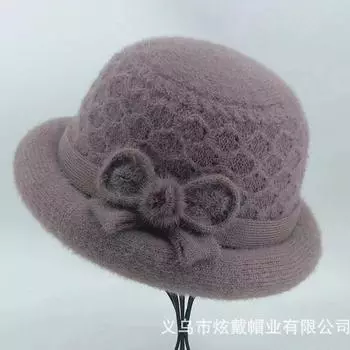 Осенне-зимняя новая мужская шапка для женщин, вязаная универсальная теплая утолщенная модная шерстяная шапка для тазика для бабушки average size хаки