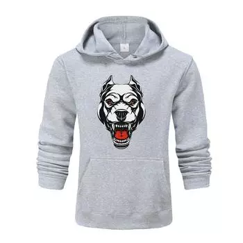 Осенне-зимняя новая персонализированная одежда с принтом волка и животных для мужчин и женщин, толстовка с капюшоном для любителей, пуловер, спортивная толстовка для бега S