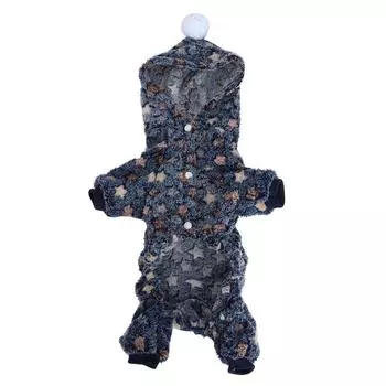 Осенне-зимняя одежда для домашних животных, комбинезон, теплая пижама, одежда для собак, кошек, мелких животных L