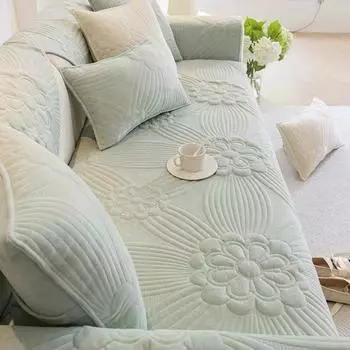 Осенне-зимняя плюшевая подушка, чехол для дивана, полотенце, общая подушка, новая однотонная ретро-подушка для дивана 70x70