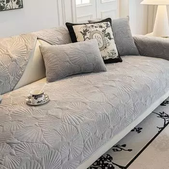 Осенне-зимняя подушка для дивана, высококачественные нескользящие подушки для сиденья, утолщенный флисовый чехол для дивана, ткань 70*70cm