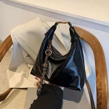 Осенне-зимняя популярная модная ретро-сумка для пельменей женская осенне-зимняя универсальная сумка-мессенджер через плечо 23*8*23 красный