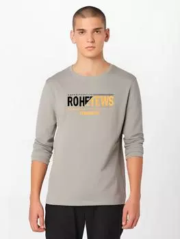 Осенне-зимняя повседневная мужская футболка с длинным рукавом из чистого хлопка S-5XL Мужская толстовка S