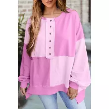 Осенне-зимняя повседневная толстовка с капюшоном из контрастного бархата с пряжкой для женщин S