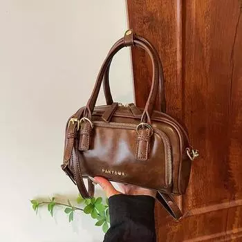 Осенне-зимняя ретро-сумка для женщин, новая высококачественная универсальная сумка через плечо, модная сумка через плечо