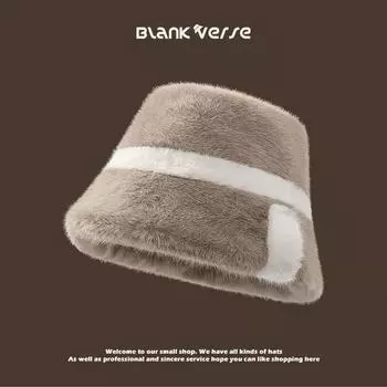 Осенне-зимняя шапка женская новая плюшевая панама модная теплая ветрозащитная панама высококачественная шапка из искусственного меха кролика розовый