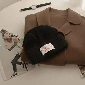 Осенне-зимняя симпатичная кошачья свинья бирка для ушей вязаная шапка утолщенная теплая вязаная шапка студенческая защитная шапка для ушей холодная шапка для мужчин и женщин one size