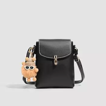 Осенне-зимняя сумка для мобильного телефона Женская сумка через плечо Мини-сумка Маленькая сумка на тело Модные все маленькие сумки