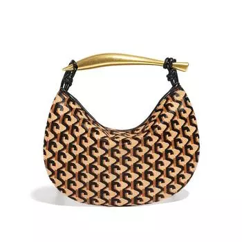 Осенне-зимняя сумка из кожи и конского волоса класса люкс Sardine, модная сумка через плечо на одно плечо, женская сумка в стиле ретро