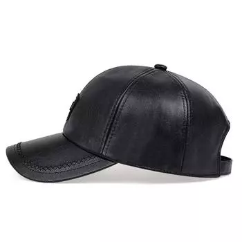 Осенне-зимняя теплая кожаная бейсболка в стиле хип-хоп Snapback Hat Fashion Men Women Sports Casual Caps Dad Hats Adjustable Gorras