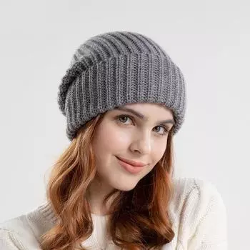 Осенне-зимняя теплая шапка для женщин, вязаные шапки, термо-шапки Skullies, уличные ветрозащитные шапки для живой изгороди, русские шапки, снежная шапка