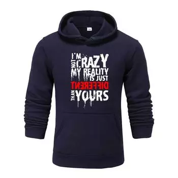 Осенне-зимняя толстовка с персонализированным буквенным принтом для мужчин и женщин S белый