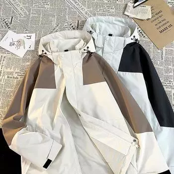 Осенне-зимняя тонкая куртка для пары, солнцезащитная куртка, мужские и женские пальто S