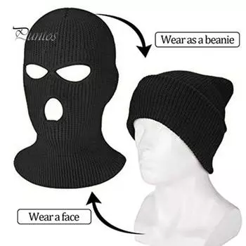 Осенне-зимняя велосипедная защитная шапка с капюшоном, трикотажная, высокоэластичная, унисекс, для интровертов, мотоциклетная, ветрозащитная, полная защита лица, теплая шапка для активного отдыха чёрный