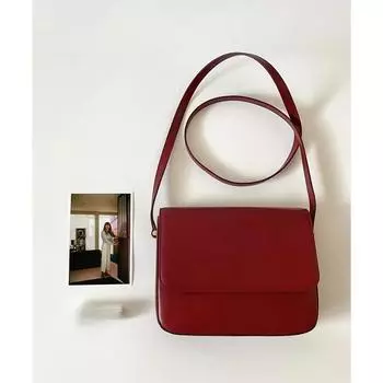 Осенне-зимняя винтажная сумка через плечо из вощеной кожи с масляным наполнителем, женская сумка Senior Sense, повседневная сумка через плечо, сумка через подмышку коричневый