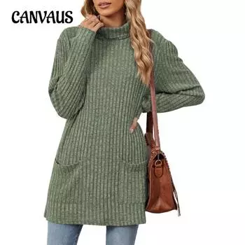 Осенне-зимняя женская блузка, однотонные свободные карманные топы с полувысоким воротником и длинными рукавами S розовый