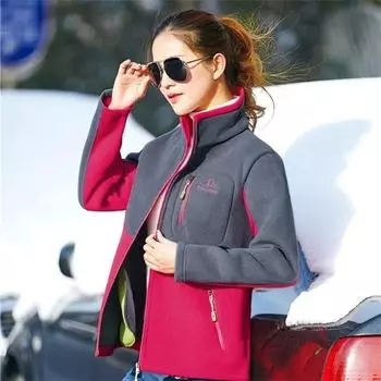 Осенне-зимняя женская кофта-свитер из плюша, утолщенное пальто для молодежи и среднего возраста, женская блузка, свободная куртка с вышивкой на молнии XXXXL красный