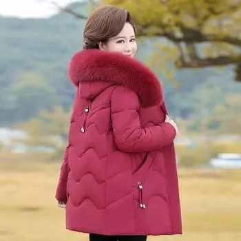 Осенне-зимняя женская куртка больших размеров, свободная, теплая, короткая, с капюшоном, воротником-стойкой, на молнии, однотонная, простая и универсальная верхняя одежда 5XL