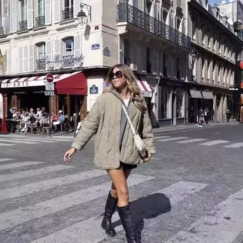 Осенне-зимняя женская куртка с круглым вырезом, свободное пальто с дифракционной линией S чёрный