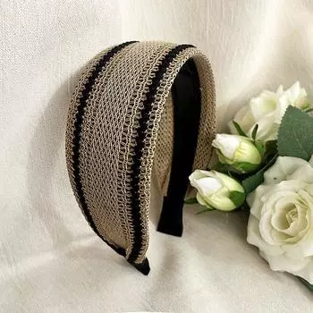 Осенне-зимняя женская модная повязка на голову, противоскользящая повязка для волос с зубчиками, аксессуары для волос, стильный и эластичный головной убор