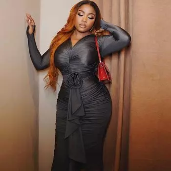 Осенне-зимняя женская плиссированная длинная юбка с длинными рукавами, модная юбка с сумкой на бедрах, сексуальное платье S темно-серого