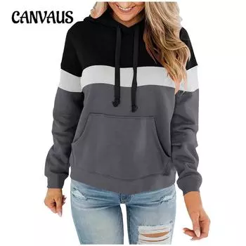 Осенне-зимняя женская утепленная повседневная толстовка-куртка-топ